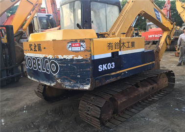 Japón hizo 7 toneladas/excavador usado 0.3m3 de Kobelco, pequeño mini excavador de la CORREA ESLABONADA de Kobelco SK03